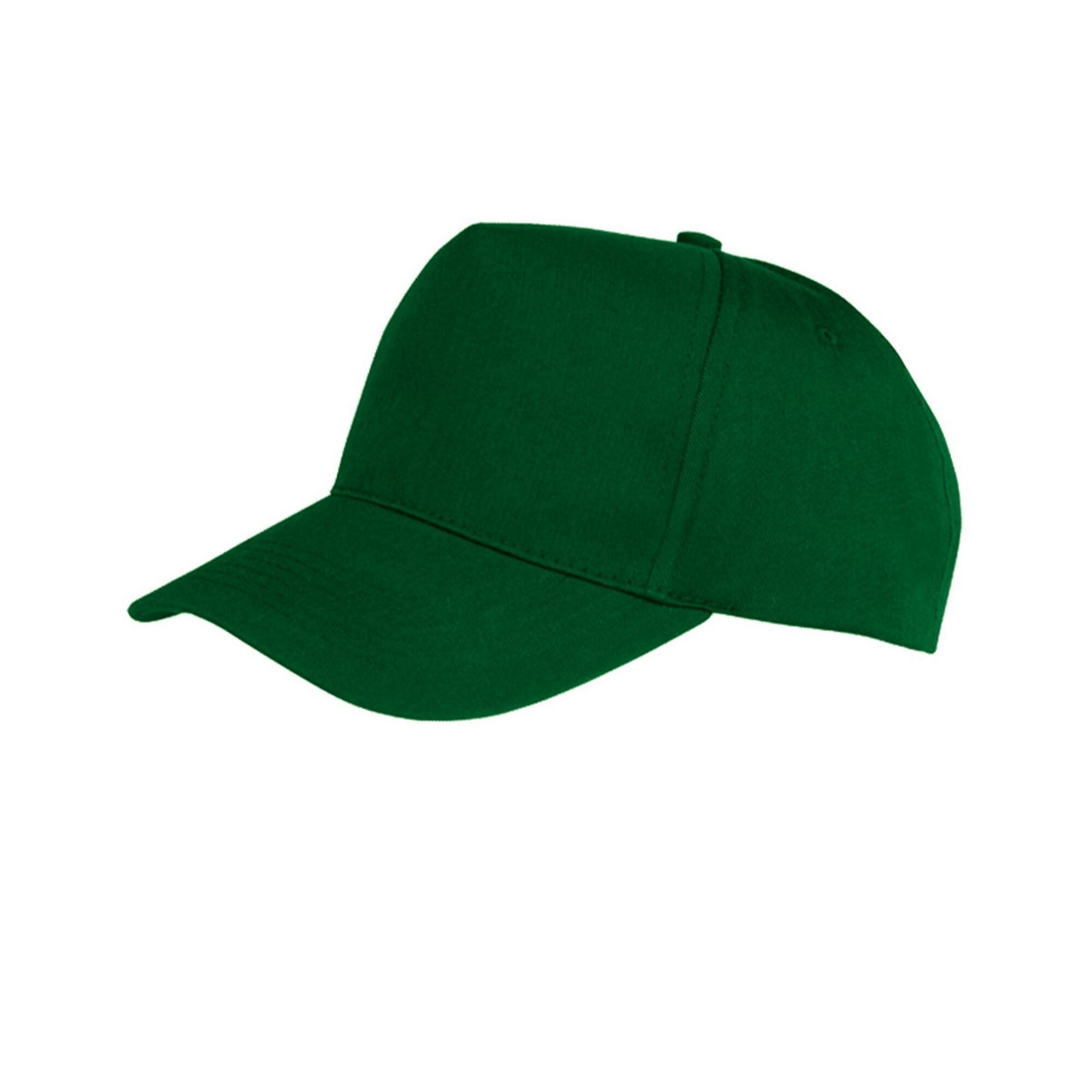 Result Unisex Core Boston 5 Panel Printers Baseball Cap (Pack Of 2)