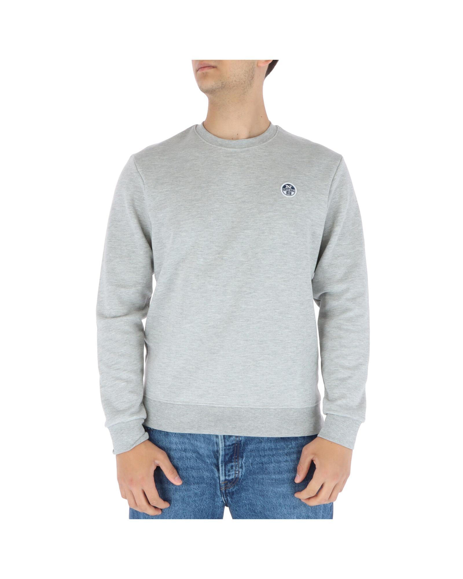 North Sails North Sails Mens Crew Neck Sweatshirt Grey