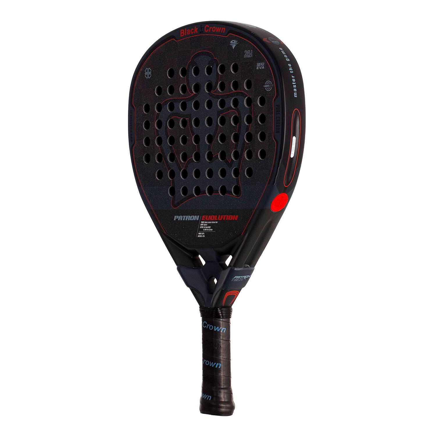 Pala de pádel Black Crown Patron Evolution 2024 2/5