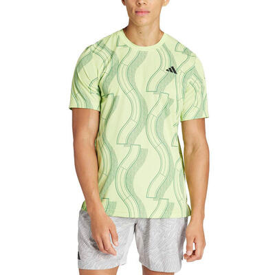 Adidas club graphic tee shirt