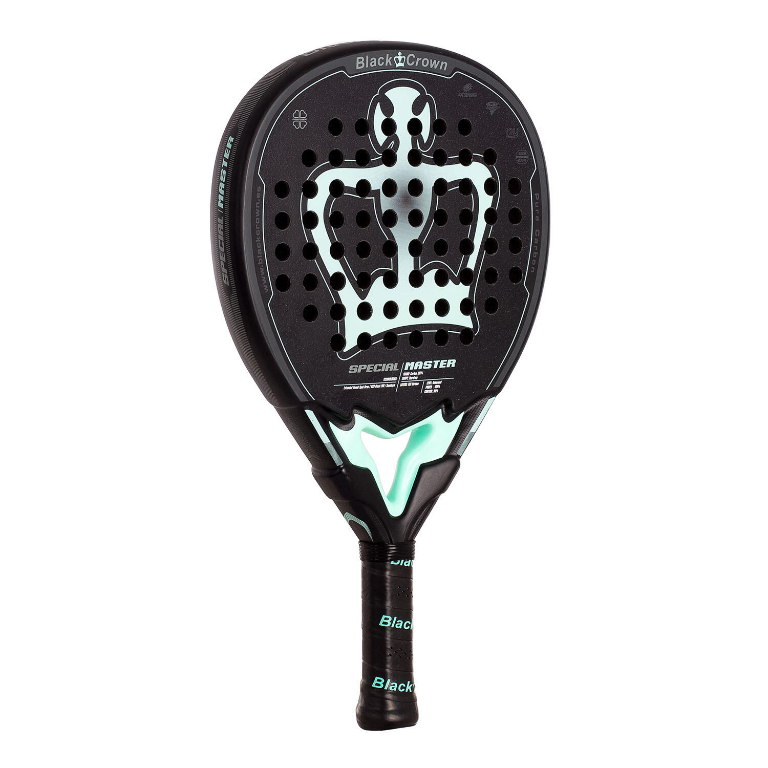 Raquete de Padel Adulto Black Crown Special Master 2/5