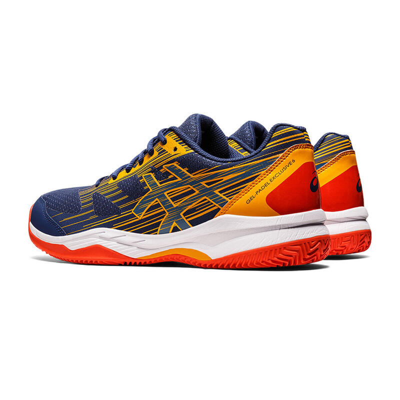 Asics Gel-padel Exclusive 6 Azul Amarillo 1041a200 400