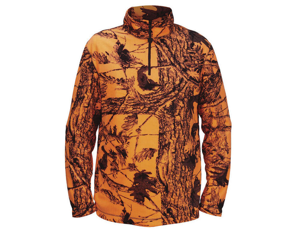 Jersey Gamo Polar Benasque Camo Naranja Naranja XXXL 2/2