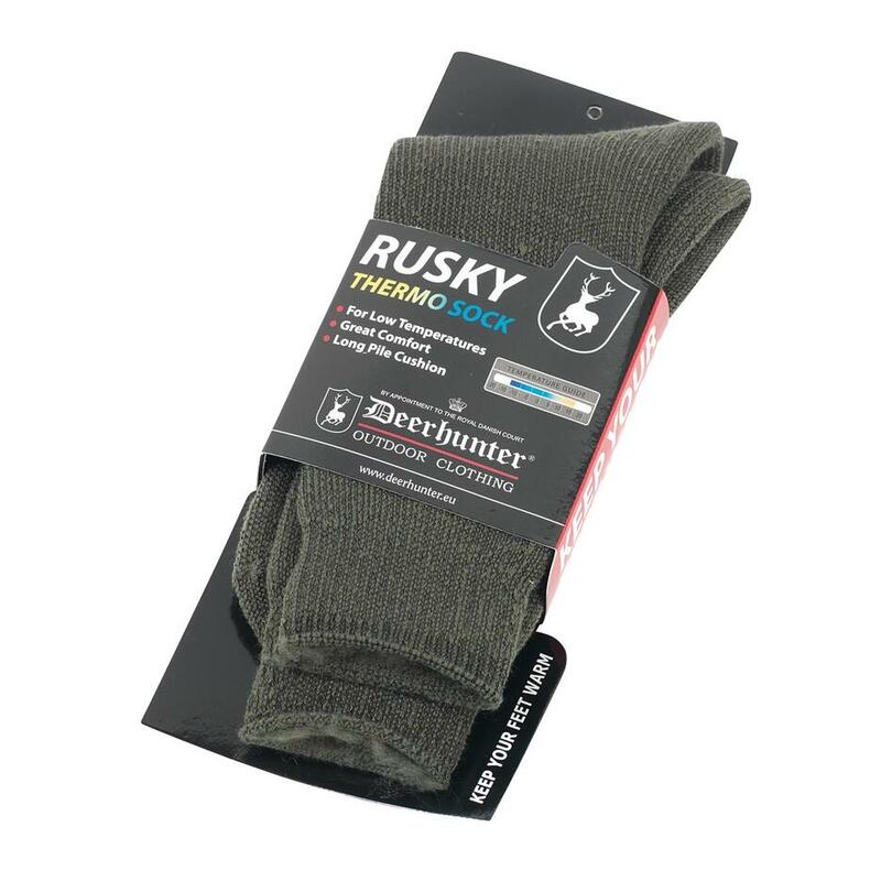 Calcetines Deerhunter Rusky Thermo 25cms Verde 40/43