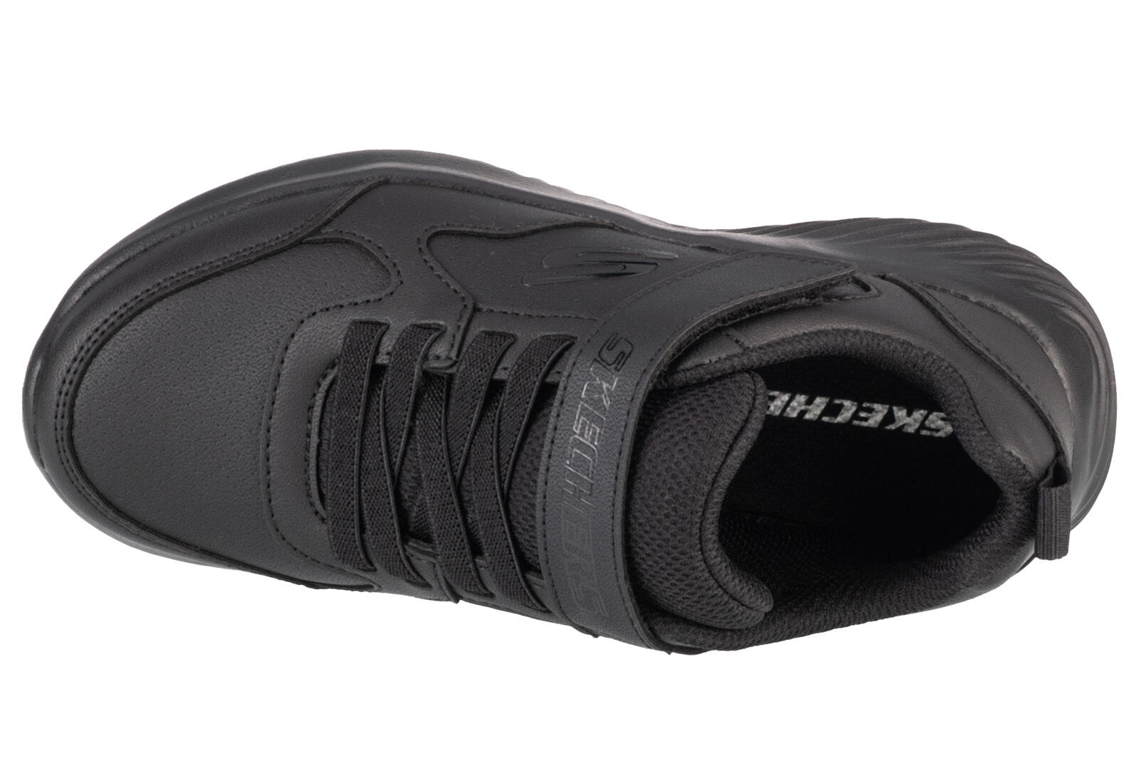 Trainers Child Skechers Bounder Black 3/5