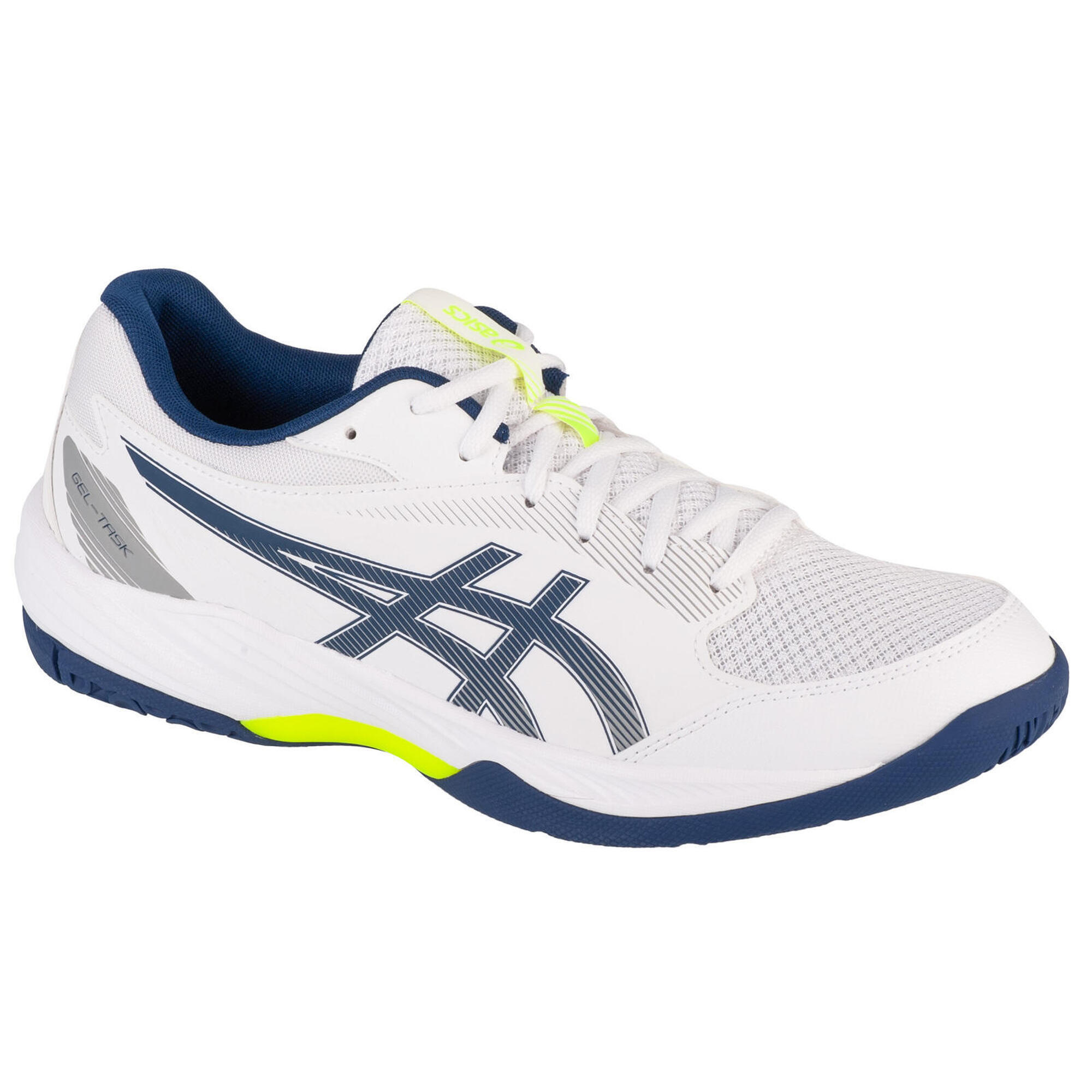Asics - Chaussures De Volleyball Pour Hommes Gel-task 3 - Chaussures De Sport - Blanc|bleu - 46 - Decathlon