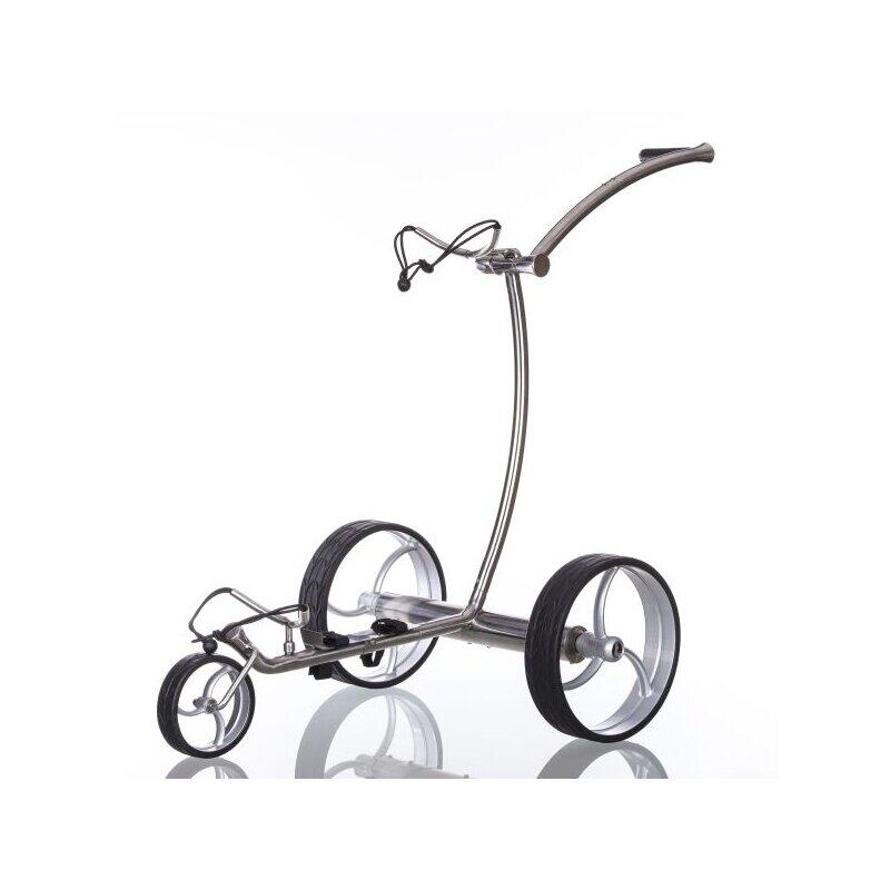 TRENDGOLF Carro de golf eléctrico streaker acero inoxidable pulido, batería Li-Io