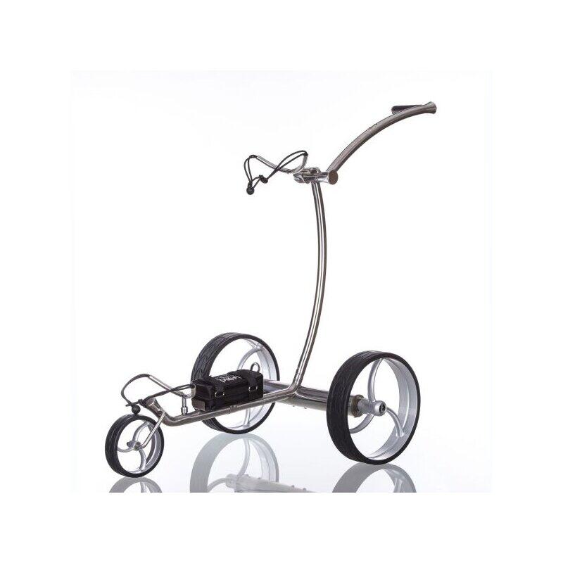 Carro de golf eléctrico streaker acero inoxidable pulido, batería Li-Io 2/5