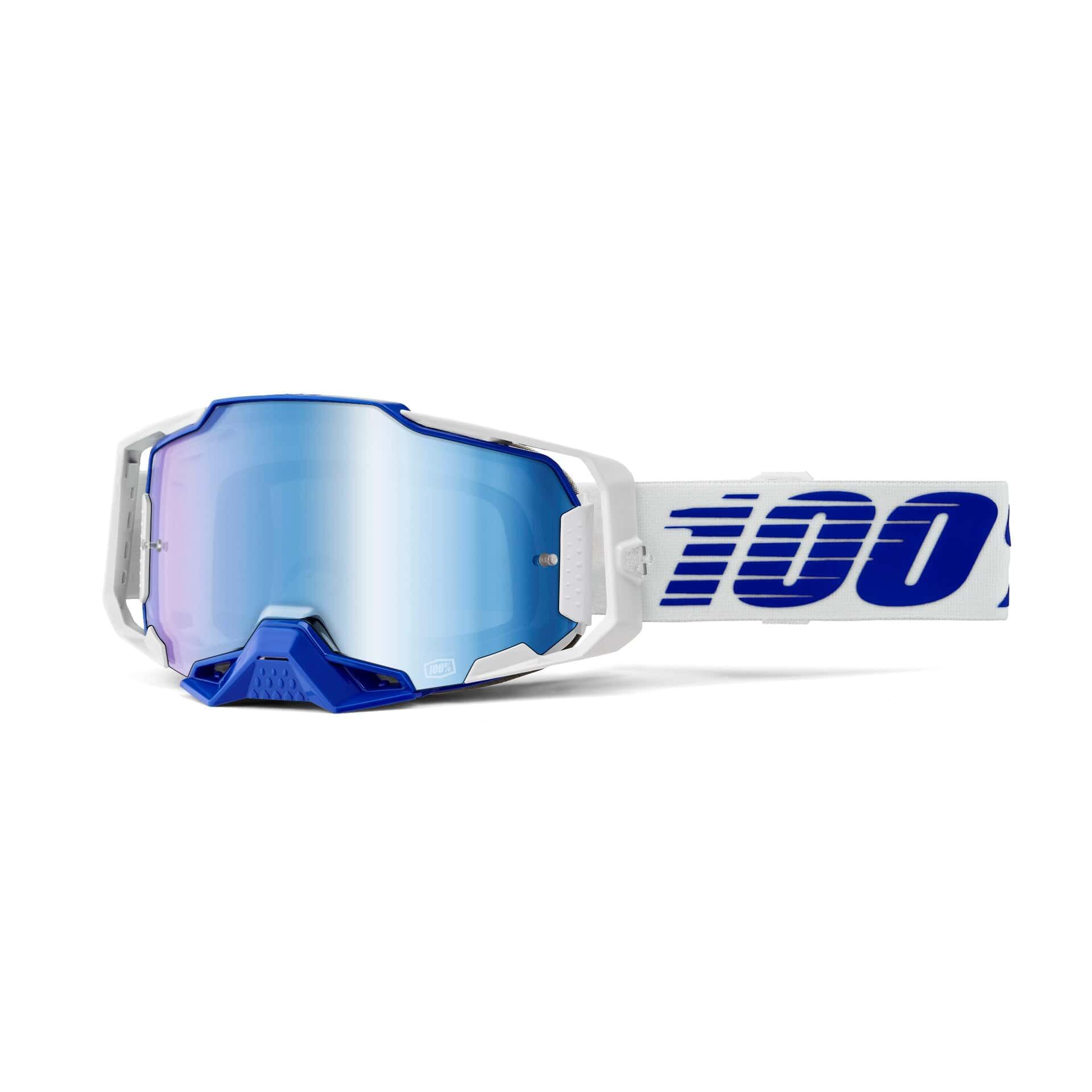 100 Percent ARMEGA Goggle Blue - Mirror Blue