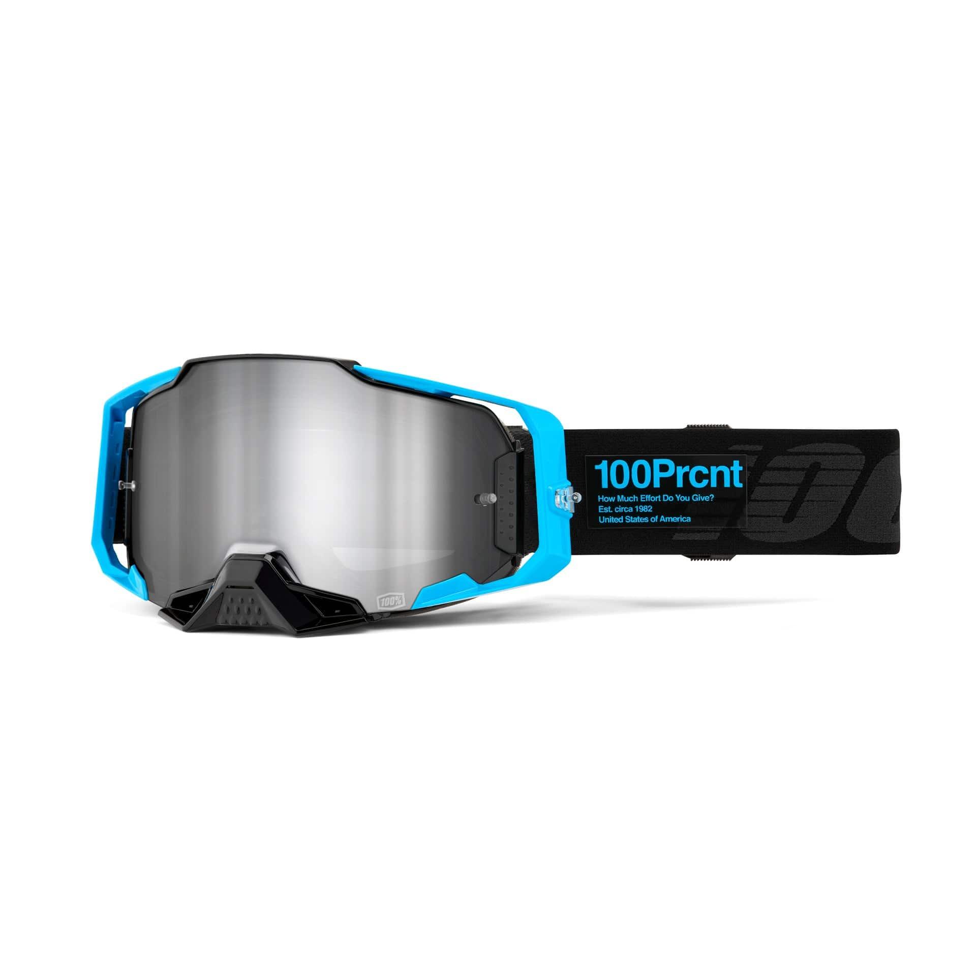100 Percent ARMEGA Goggle Barely 2 - Mirror Silver