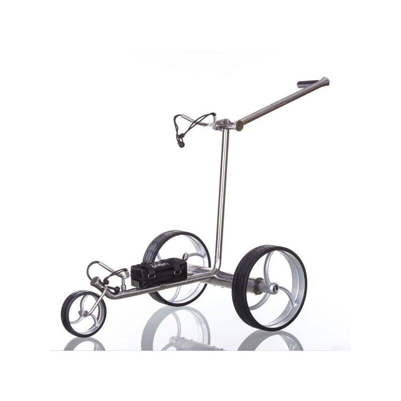 Electr. Carrito de golf streaker S, acero inoxidable, freno de descenso.