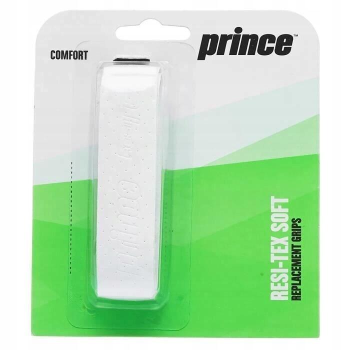 Owijka tenisowa bazowa biała Prince Resi-Tex Soft
