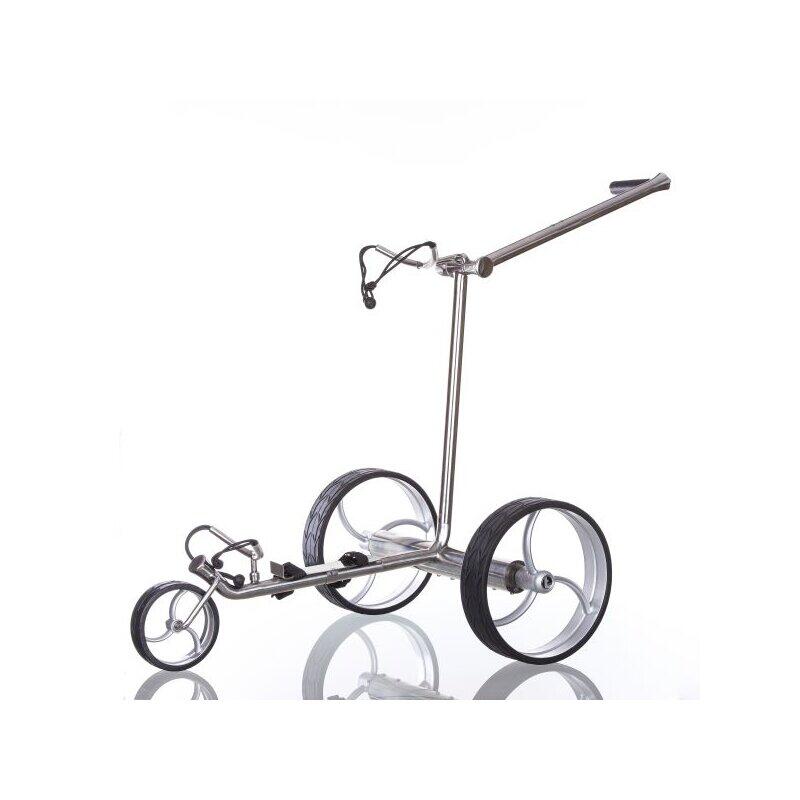 TRENDGOLF Electr. Carrito de golf streaker S, acero inoxidable, freno de descenso.