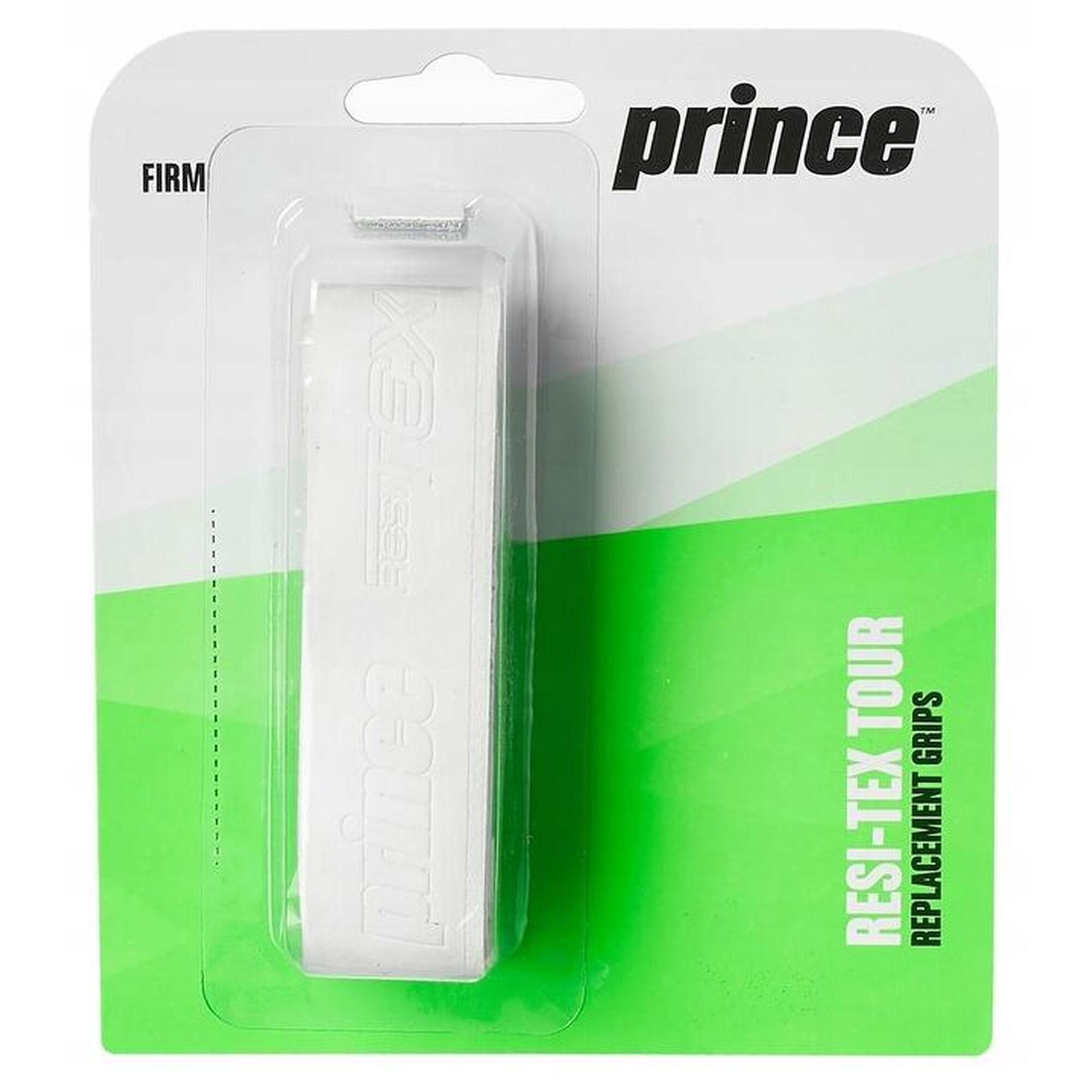 Owijka tenisowa bazowa biała Prince Resi-Tex Tour