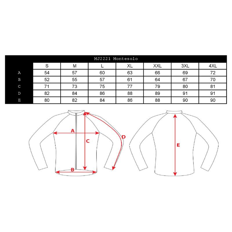 Membraan sweatshirt Silvini Montesolo