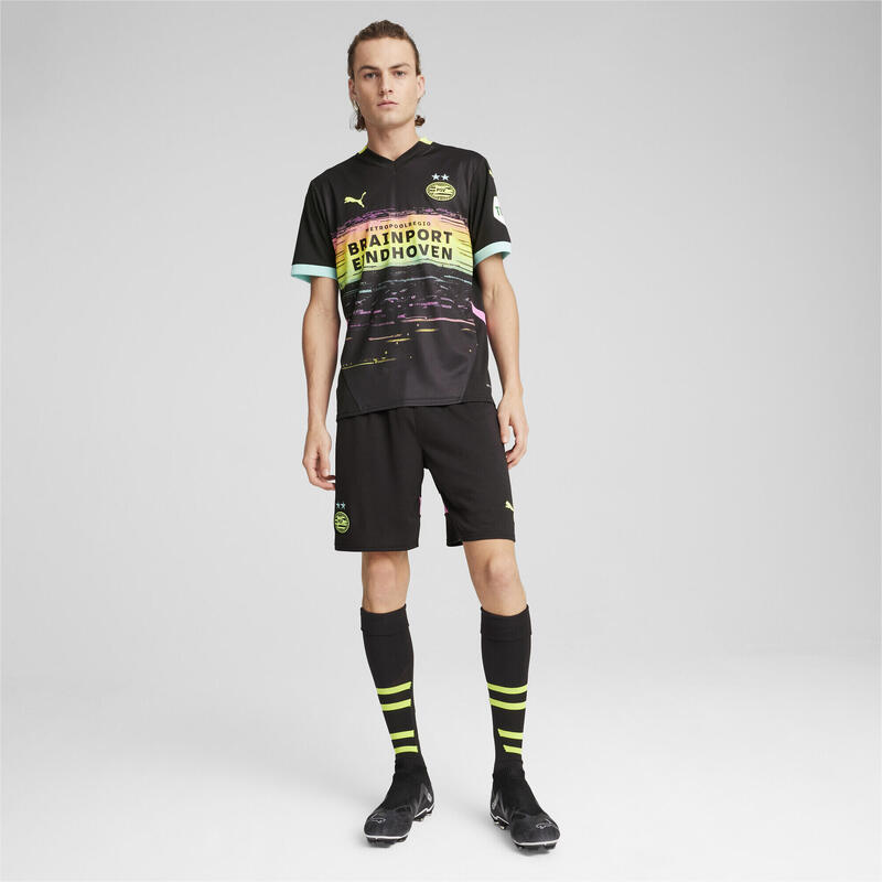 Camiseta PSV Eindhoven 2.ª equipación 24/25 Hombre PUMA Black Yellow Alert