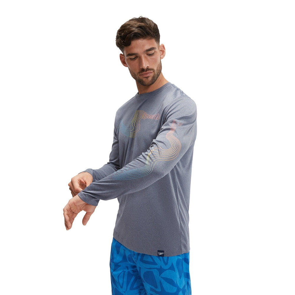 LONG SLEEVE GRAPHIC SWIM SHIRT 8-00394401529 LONG SLEEVE GRAPHIC SWIM SHIRT 8-00394401529