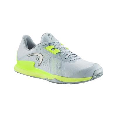 Head Sprint Pro 3.5 Clay 273072grye Schuhe In Grau Und Gelb