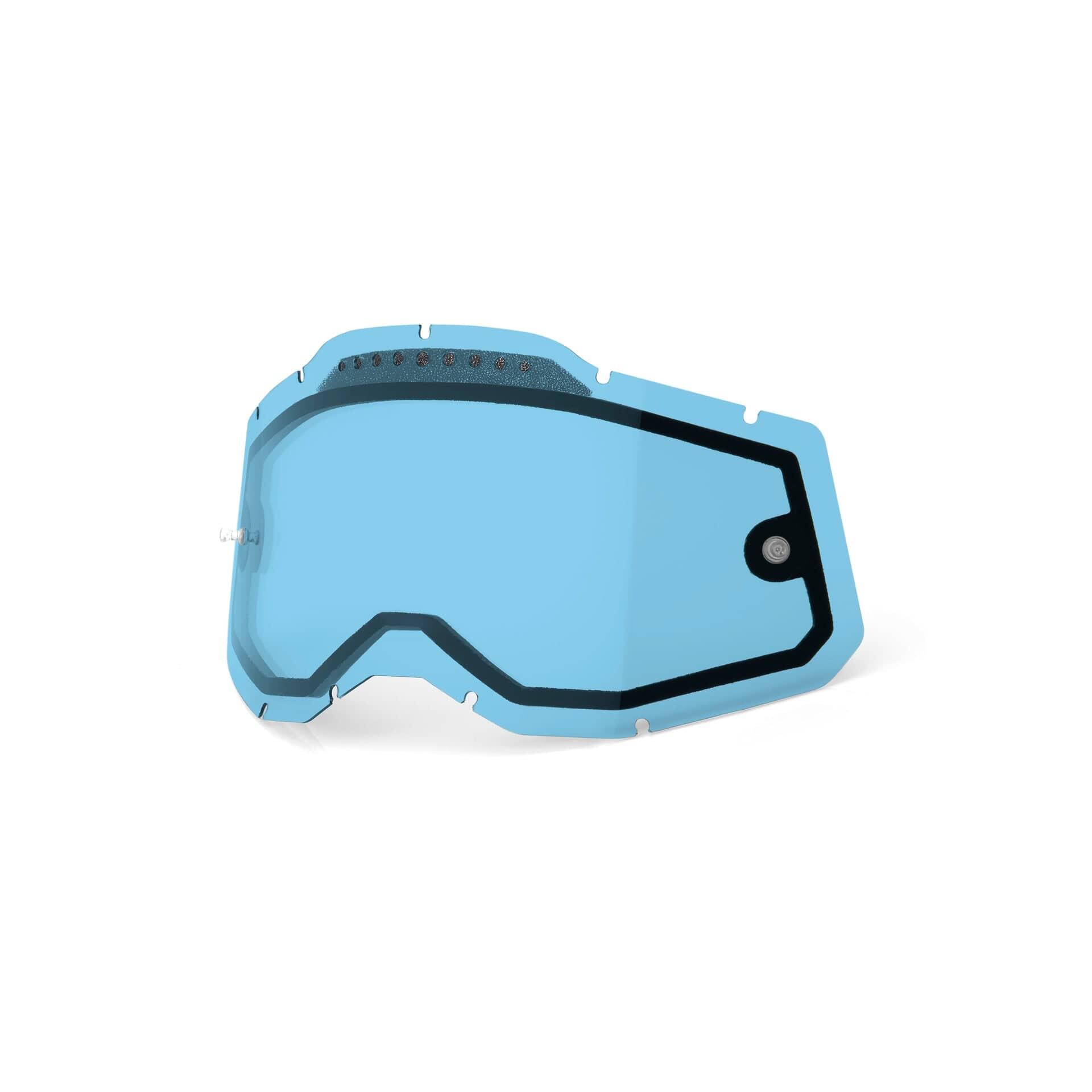 100 Percent RC2/AC2/ST2 Repl Lens - V Dual Blue