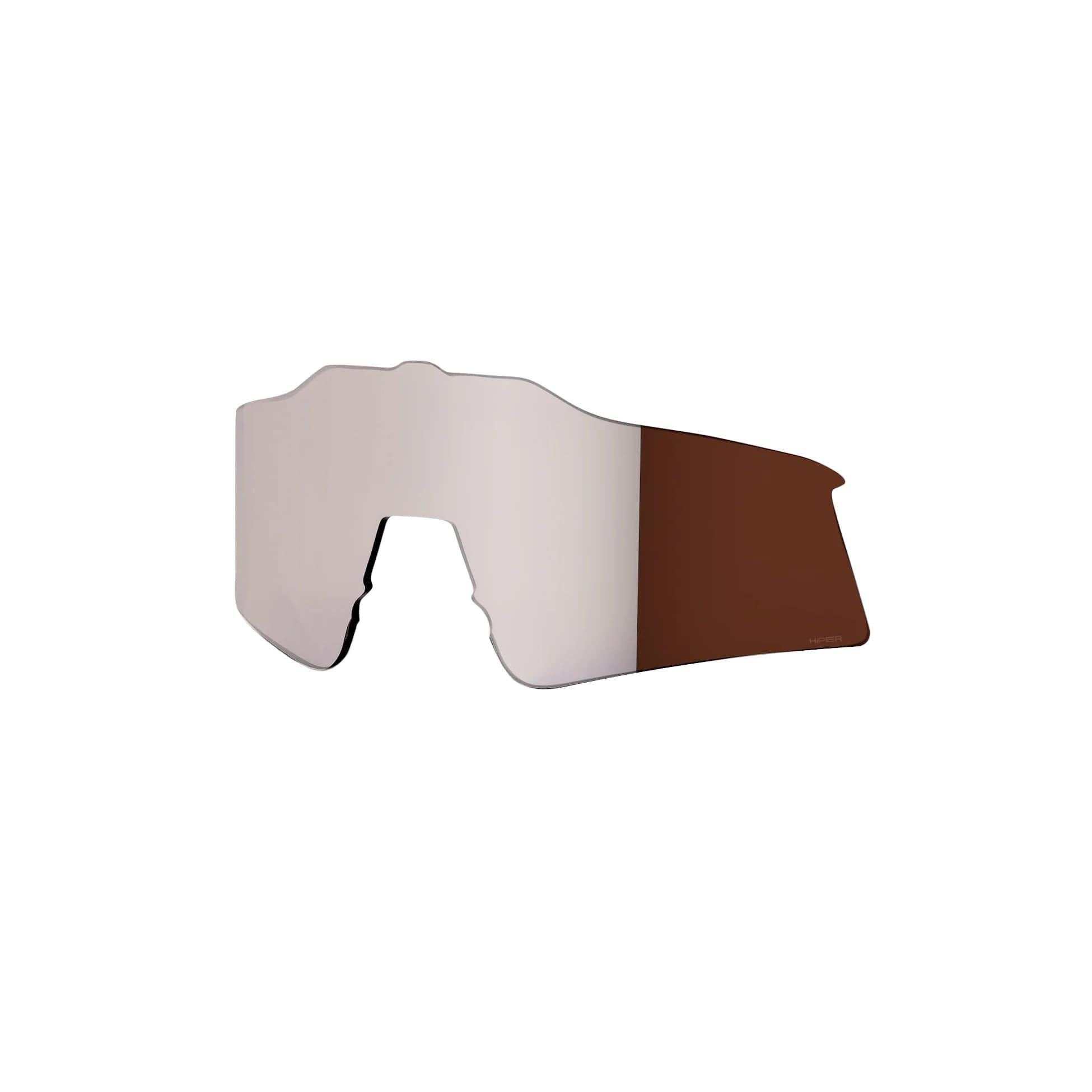 100 Percent Speedcraft SL Repl Lens HiPER Crimson Silver Mirror