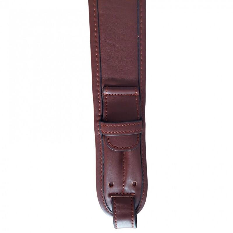Gewehrriemen HUNTERA mit 3,5mm wirbeln, 119x7cm HDI601BR (braun/leder) 4/6