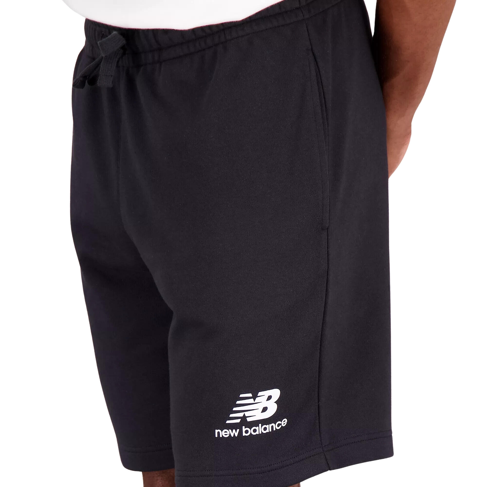 Pantalone Corto New Balance Essentials Con Logo Sovrapposto Ms31540 4/4