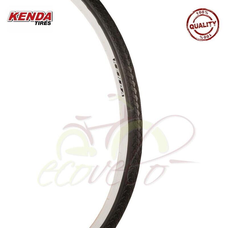 1 copertone  Kenda 26x1 3/8 + camera pneumatici bianconeri (37-590)  EV