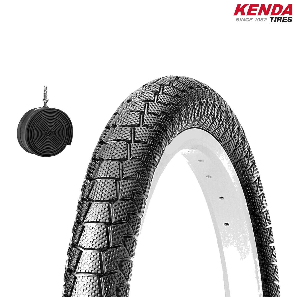 KENDA 1 copertone kenda 20 x 1.95 (50-406)+ camera pneumatici neri BMX EV