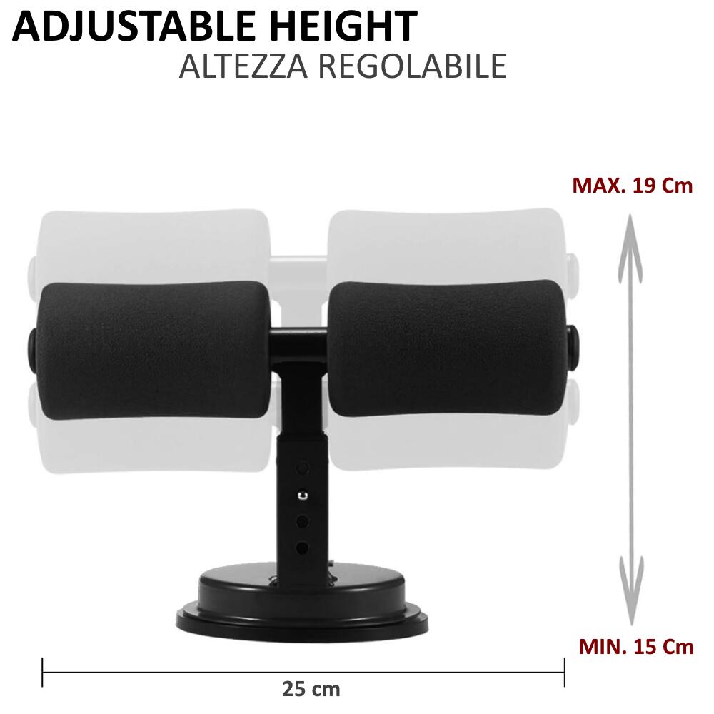 Barre d'Abdominaux Sit Up Bar avec Ventouse FF 5/7