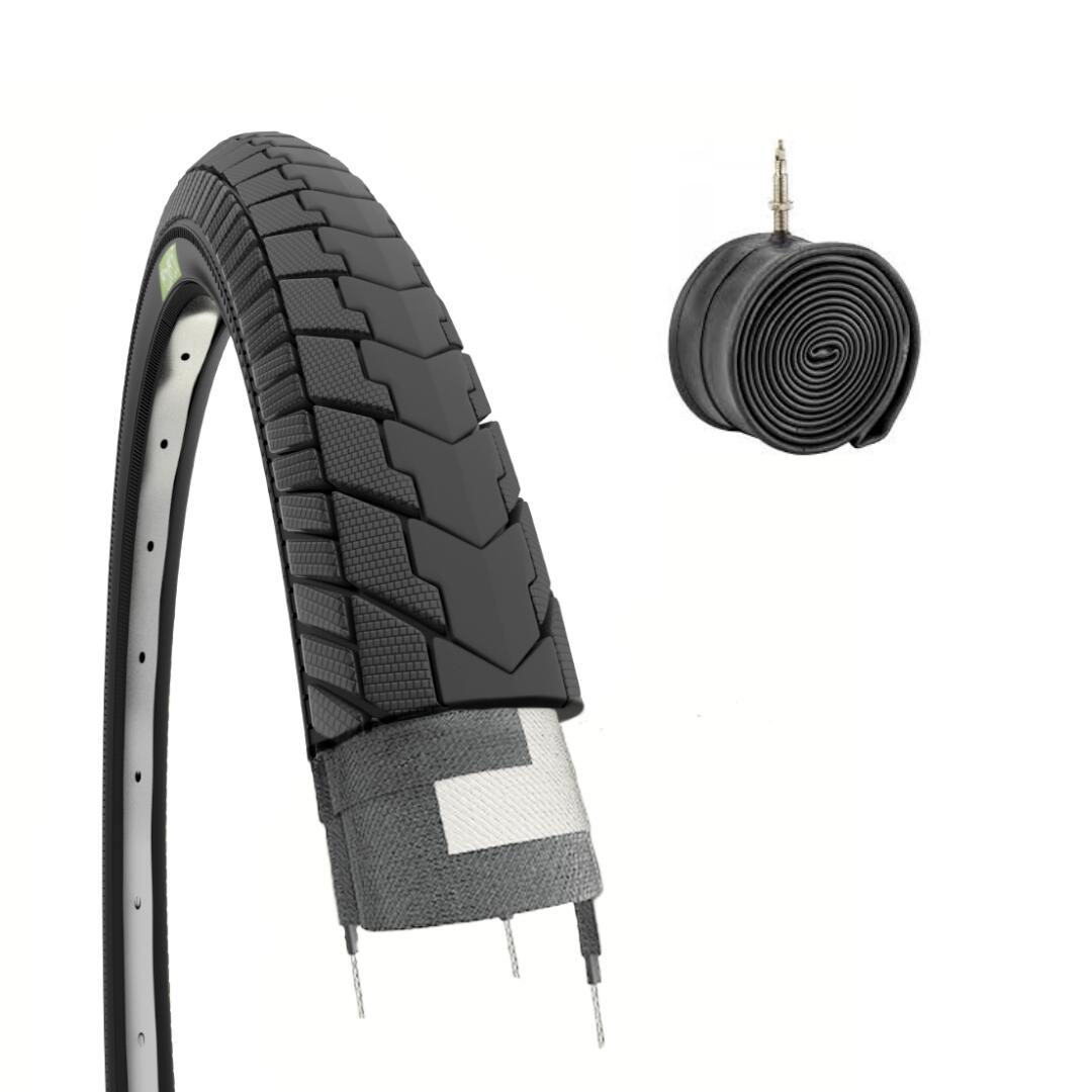 KENDA 1 copertone 24 x 1.75 slick mtb + camera pneumatici 24 EV