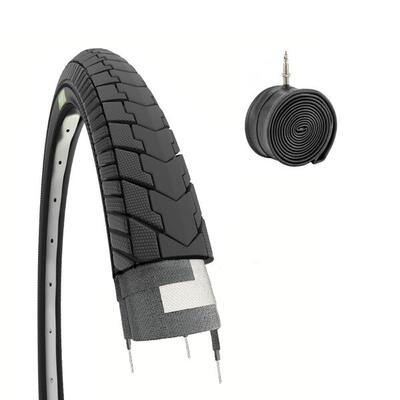 Copertone 24x1.75 (47-507)+ camera pneumatico bici donna 24 x 1.75 graziella EV