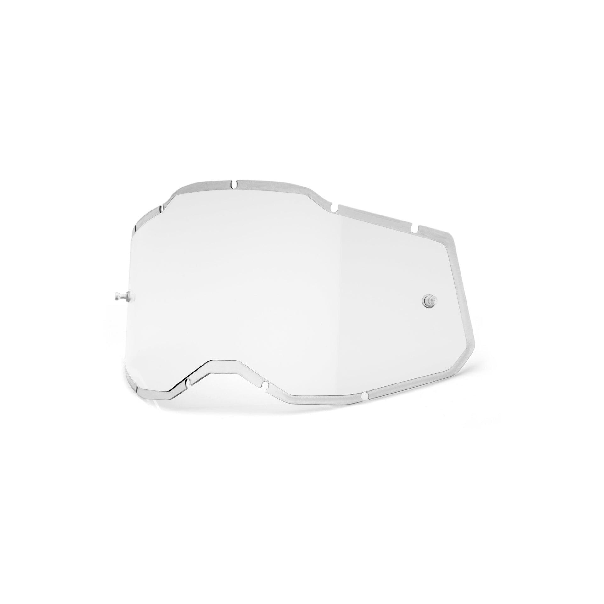 100 Percent RC2/AC2/ST2 PLUS Repl Lens - Injected Clear