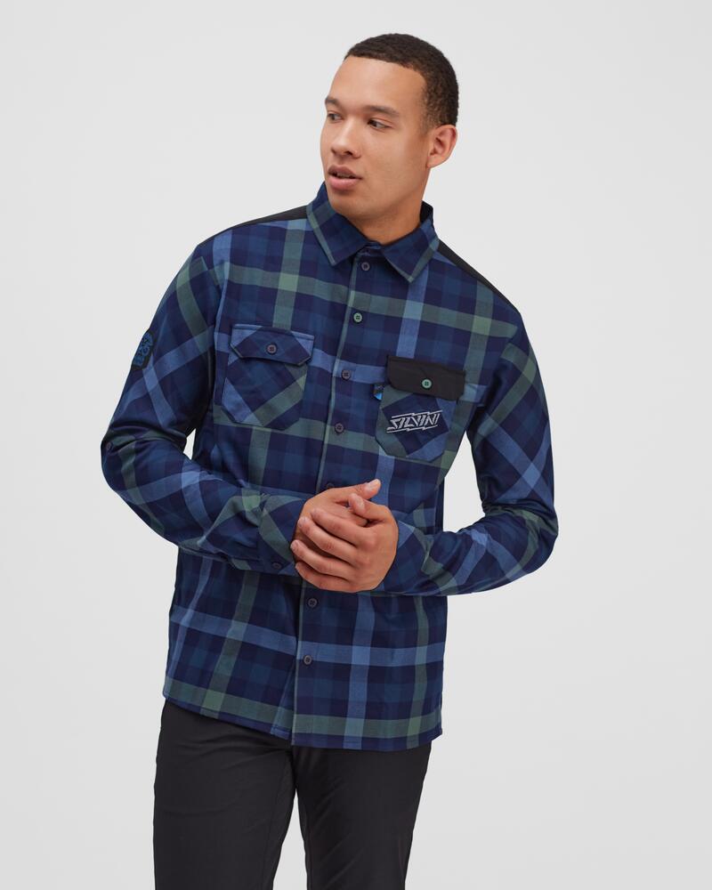 Chemise en flanelle Silvini Farini 3/6