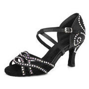 Burtan Varadero 7,5 cm scarpe da ballo da sala con paillettes per donna