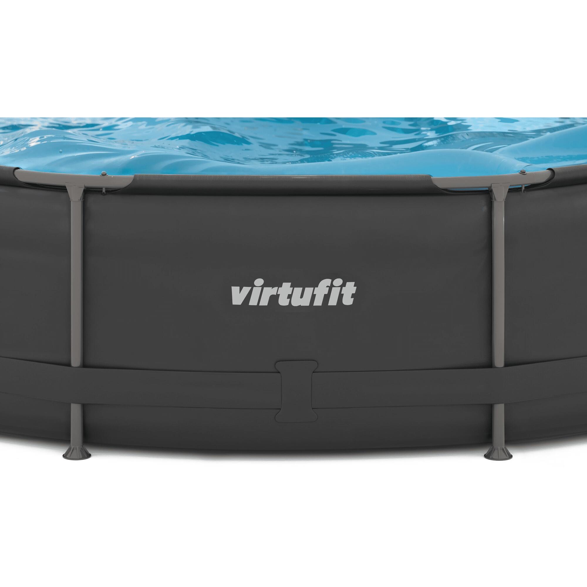 Piscine tubulaire ronde hors-sol avec pompe filtration VirtuFit