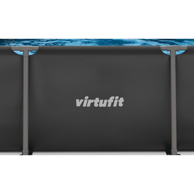 Piscina dreptunghiulara VirtuFit 300 x 210 x 67 cm cu sistem filtrare inclus