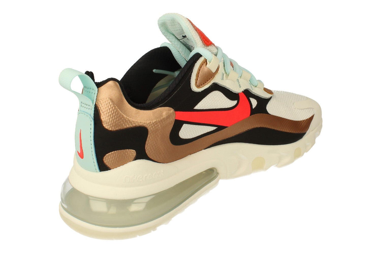 nike air max 270 react metallic red bronze