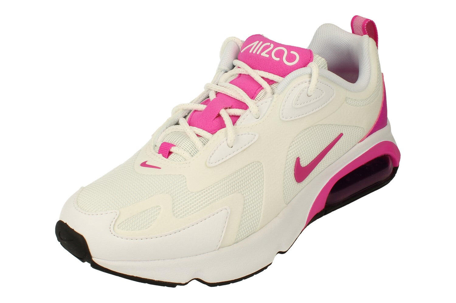 nike air max 200 women's pink and white