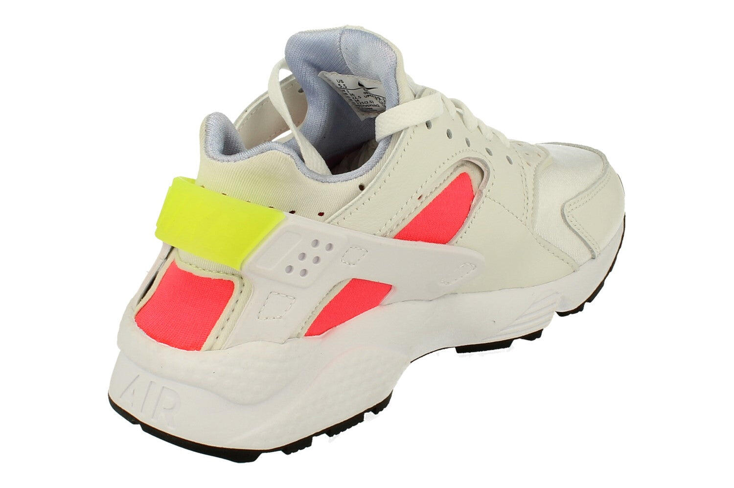 Scarpe - camminata - donna - Air Huarache - bianco/crimson 3/5