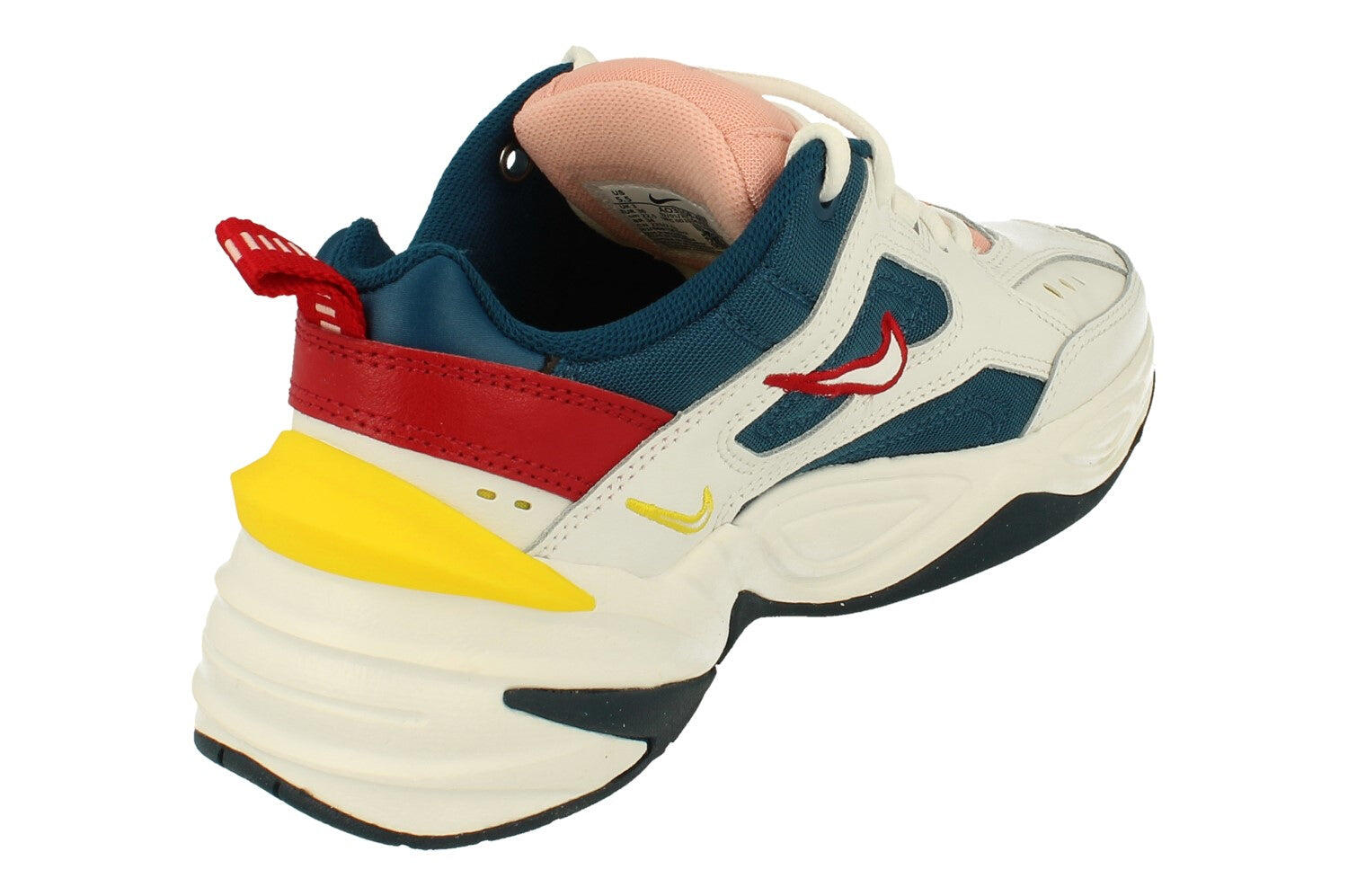 Damen - Gehen - Schuhe - M2K Tekno - Blau, Weiss, Chrome Yellow 3/7