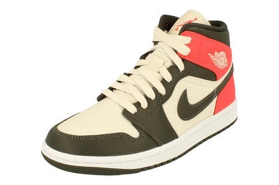 Air jordan 1 mid light orewood brown - taille : 37.5 eu
