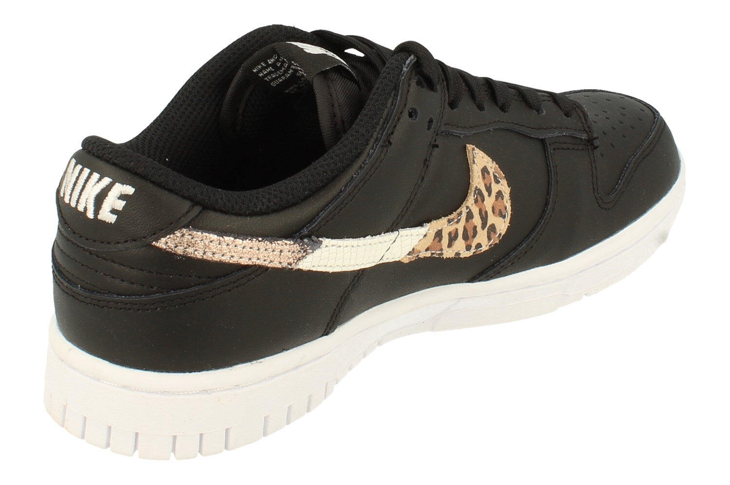Nike Dunk Low Animal Print Black (W) 3/5