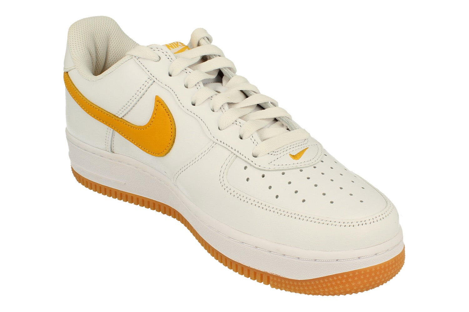 Nike Air Force 1 Low Retro QS Color Of The Month White University Gold 4/5