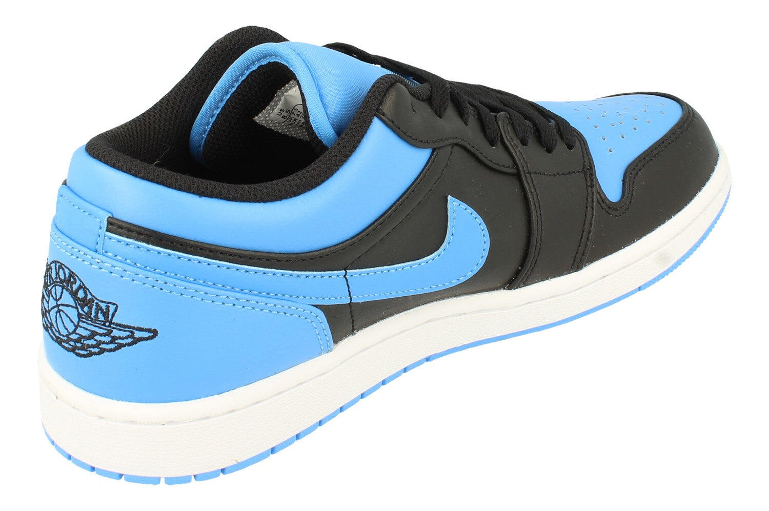 Jordan 1 Low Black University Blue 3/5