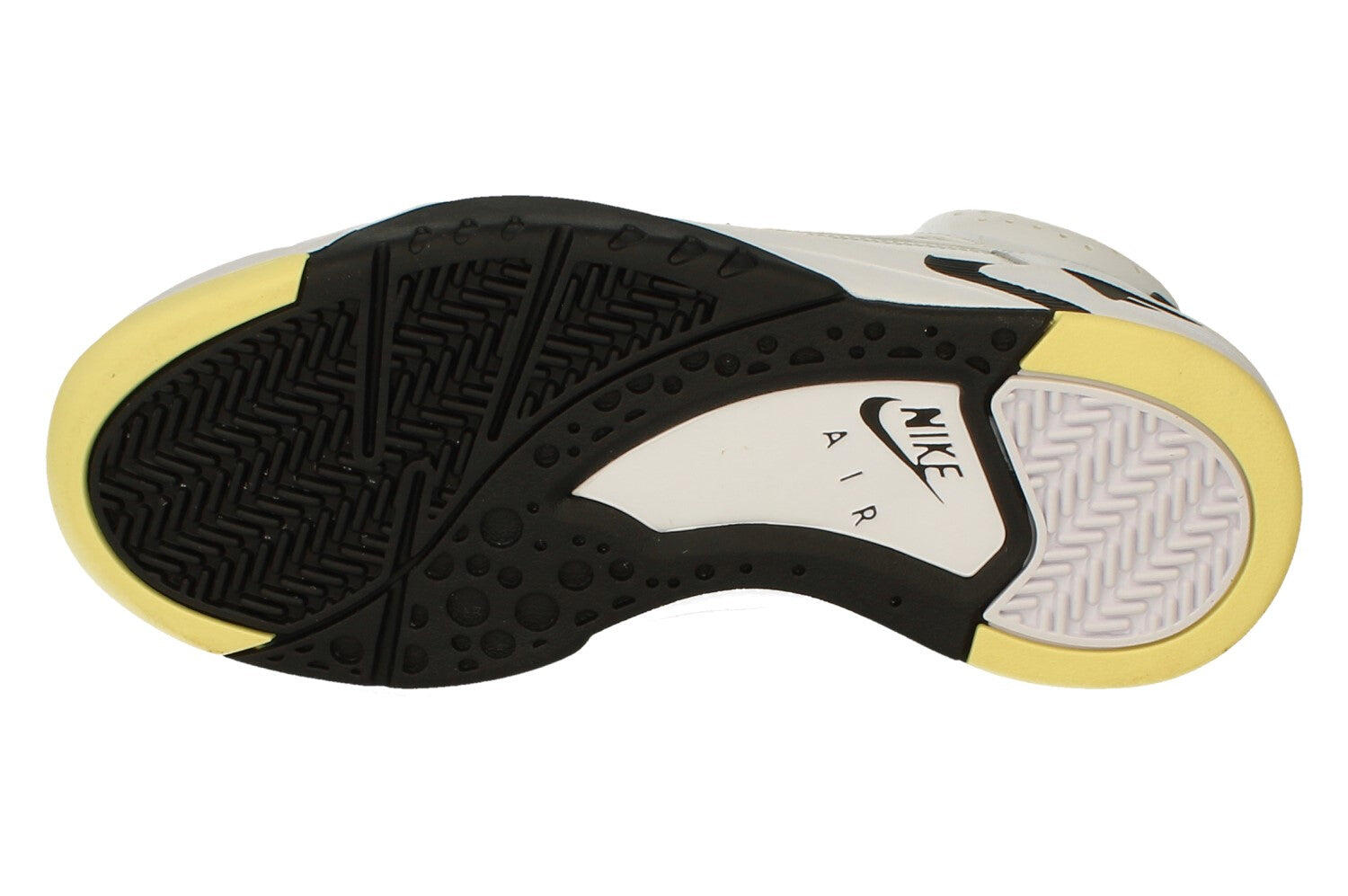 Nike Air Flight Lite Mid - Scarpe sportive mid-top da uomo bianco lemon nero 5/5