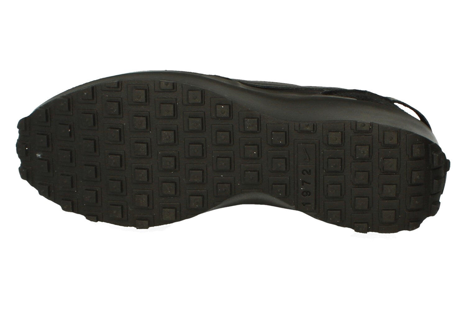 Zapatillas Deportivas de Cuero Diseño Gofre para Hombre Negro 5/5