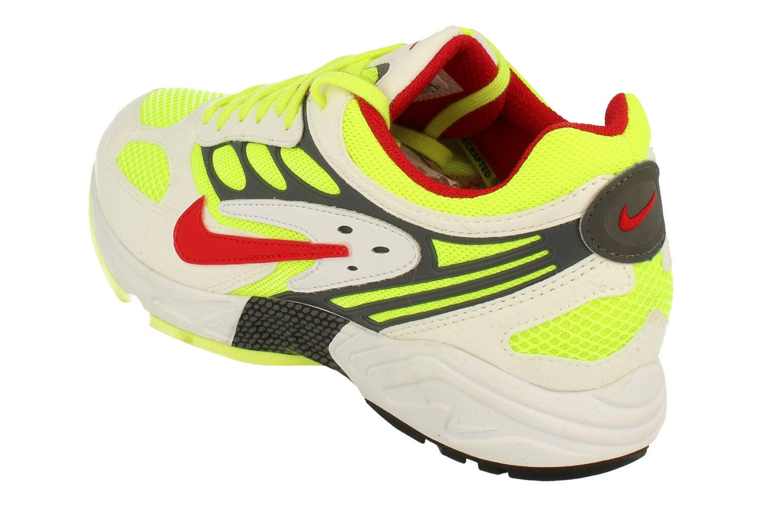 Nike Air Ghost Racer Bianco Atom Red Neon Yellow 2/5