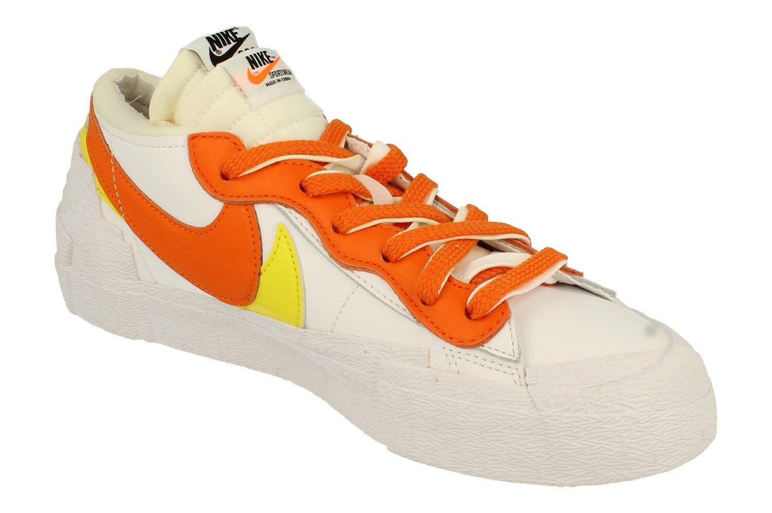 Blazer Low Sacai White Magma Orange - Taille : 42 EU 4/5