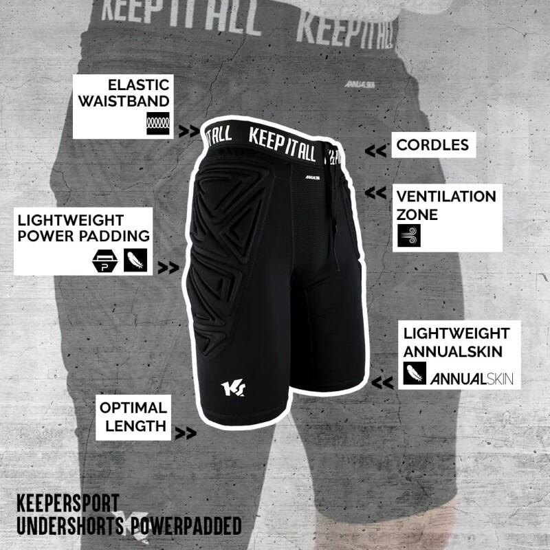 Pantalones cortos Keepersport Powerpadded Jun