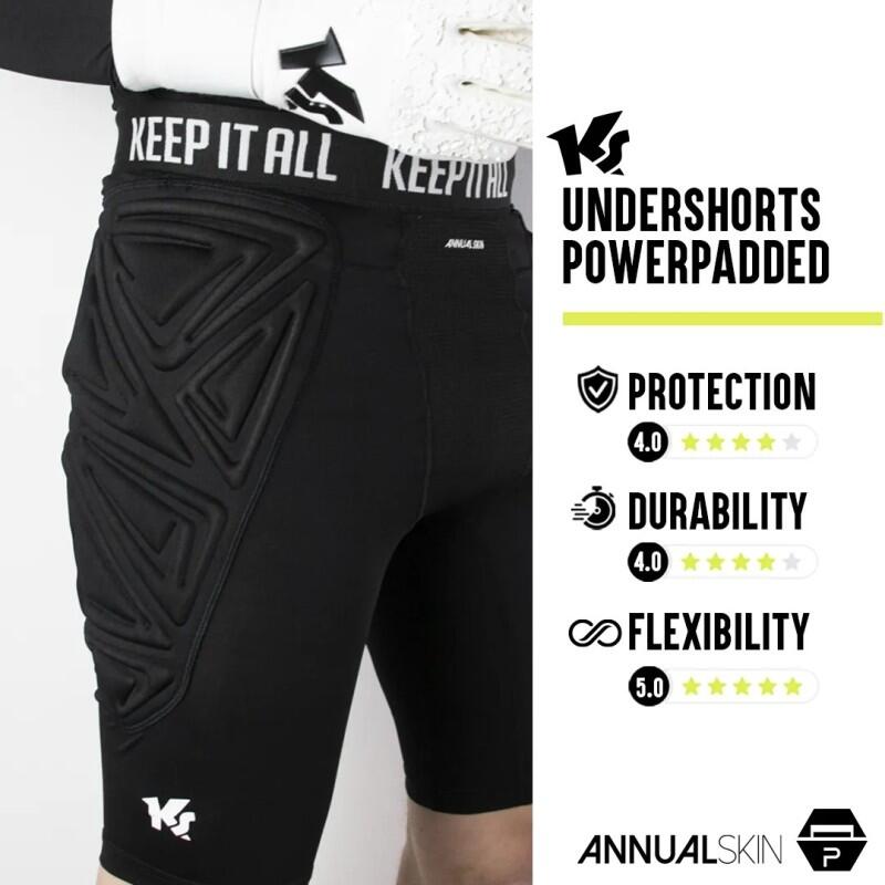 Undershorts für Goalies PowerPadded 4/7